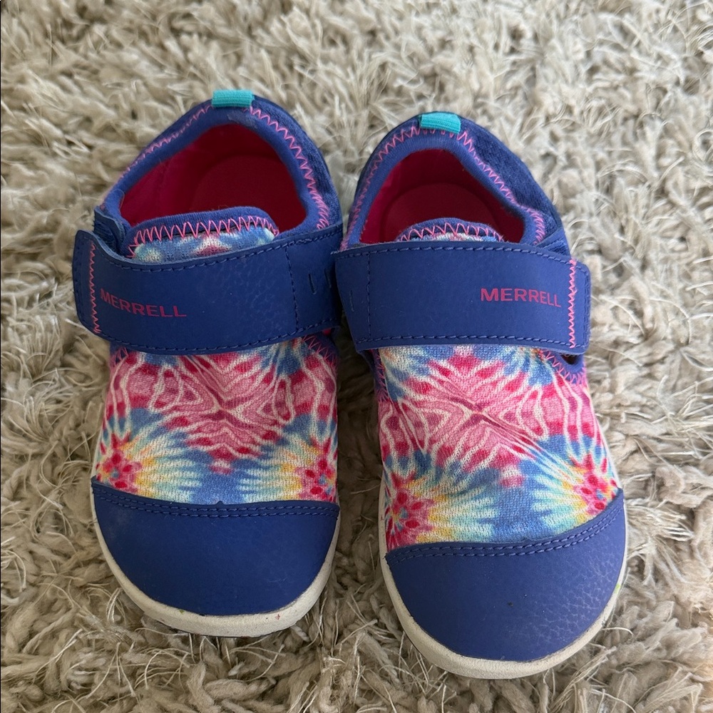 Merrell Kids' Colorful Tie-Dye Sneakers